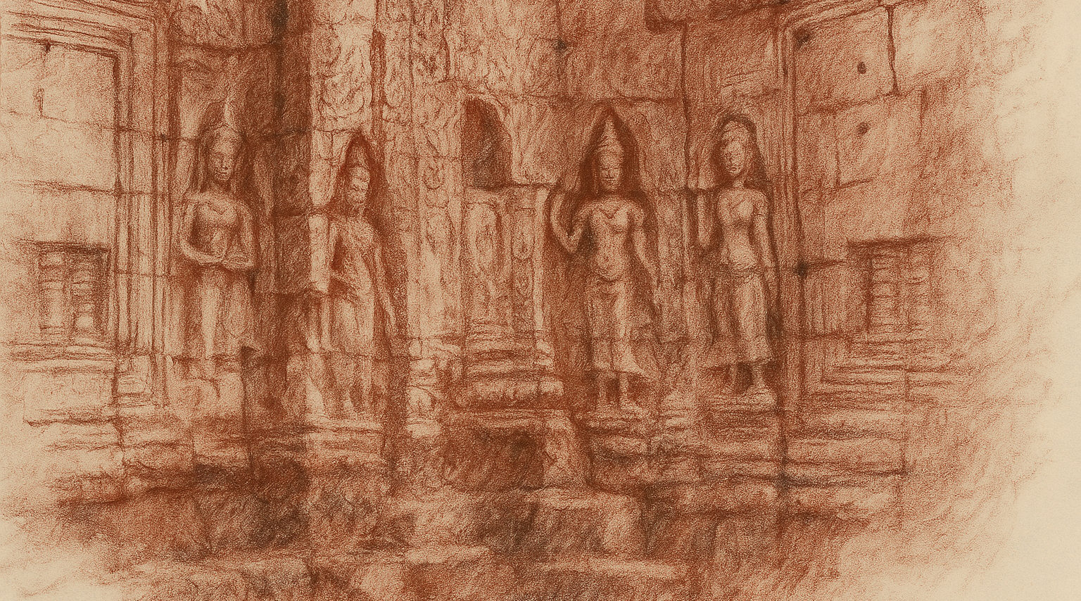 Artist’s Field Journal – Southeast Prasat Chrung