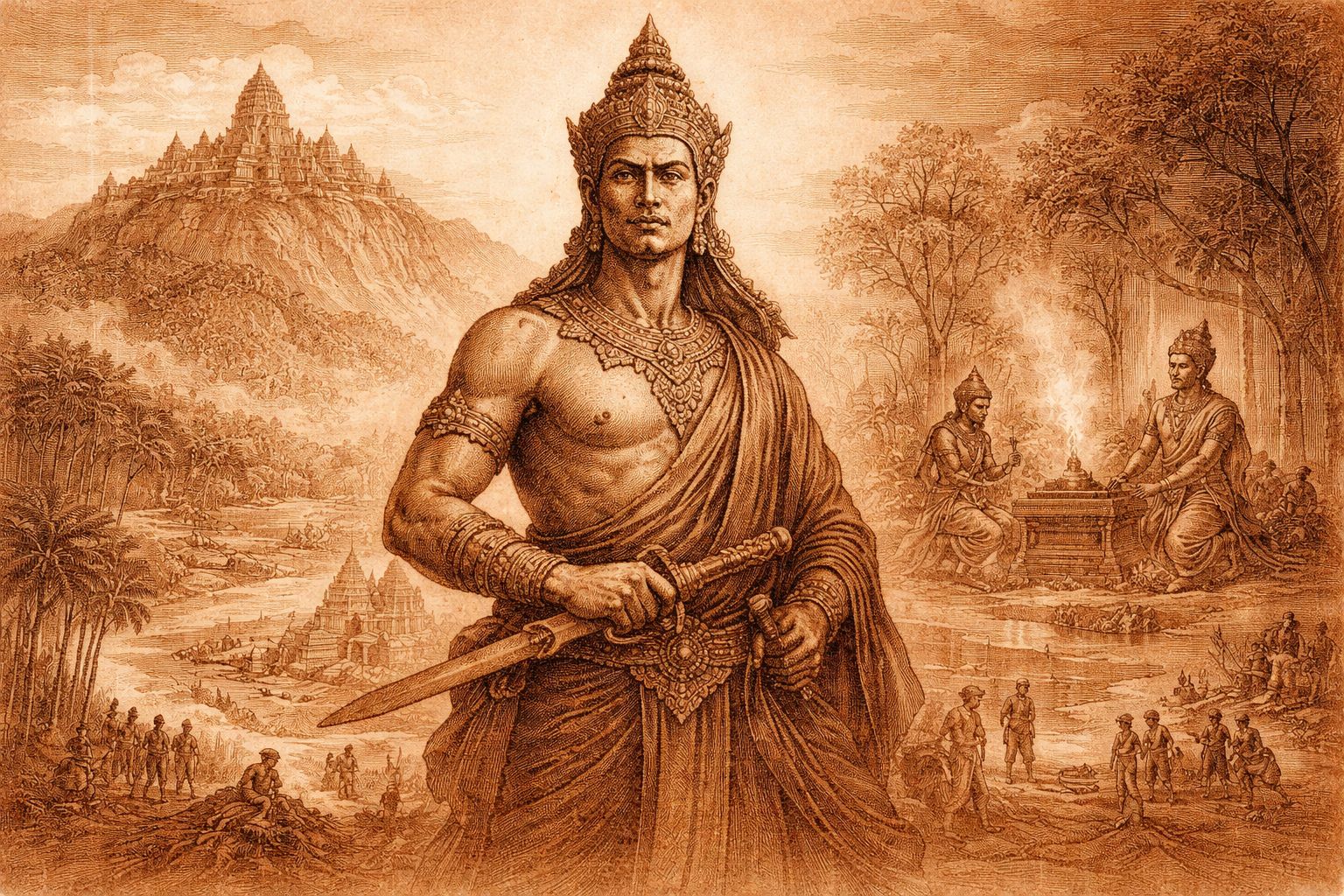 Jayavarman II — The Mountain That Remembered His Name