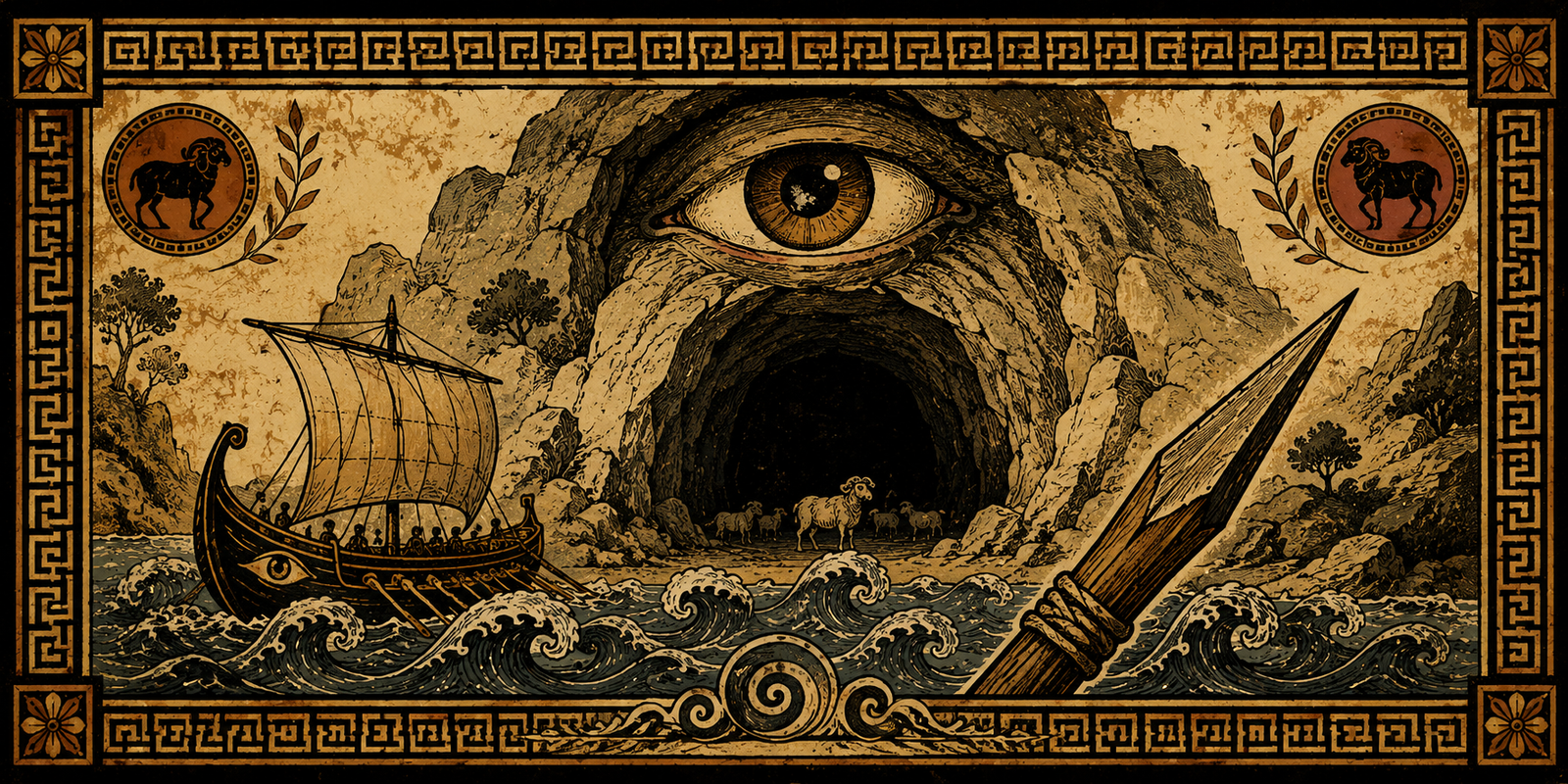 Odysseus in the Cave of the Cyclops
