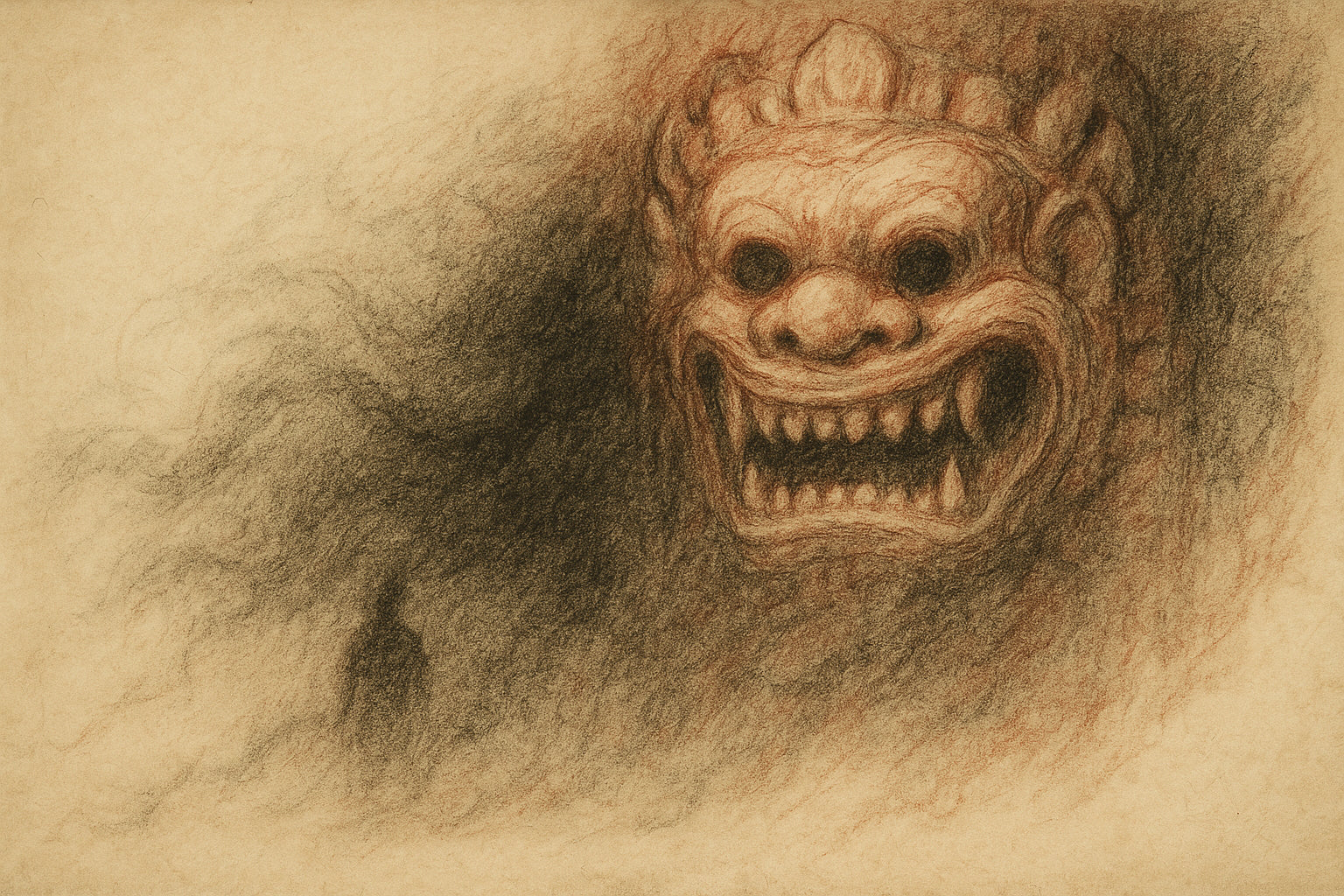 Shadow Behind the Gate – Myth of the Kala Face