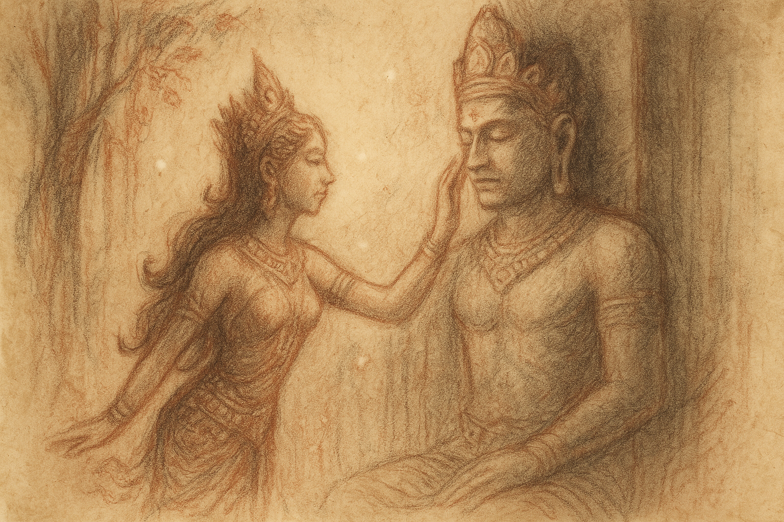 The Apsara and the Stone – A Tale from Angkor’s Shadows