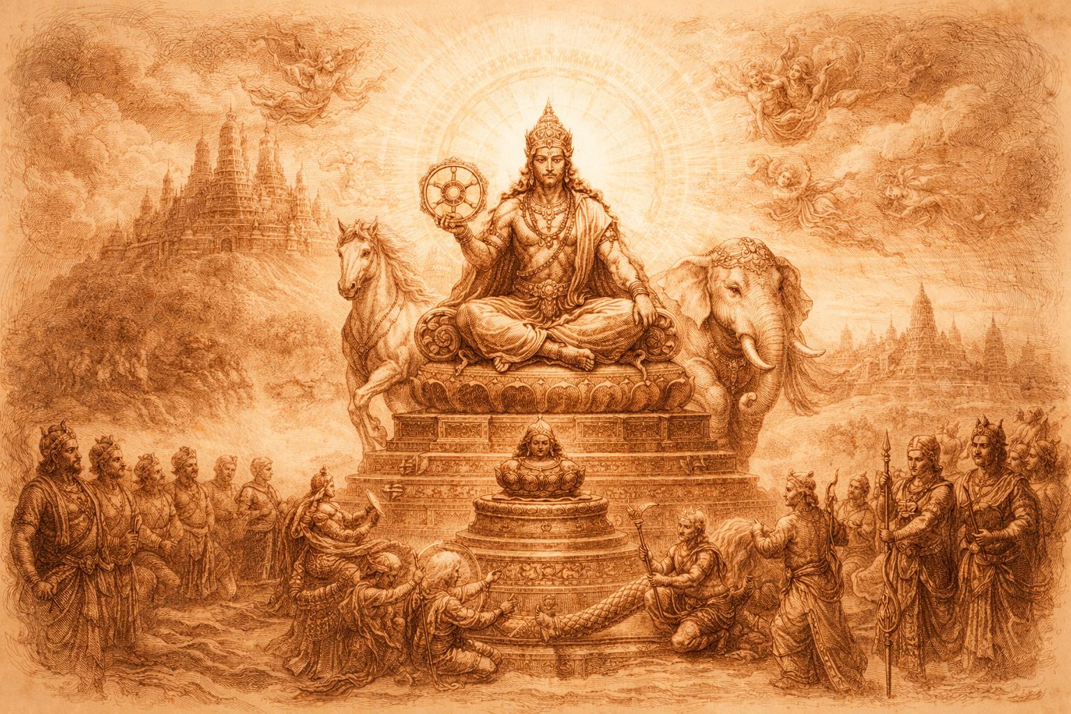Cakravartin — The King Who Turns the World