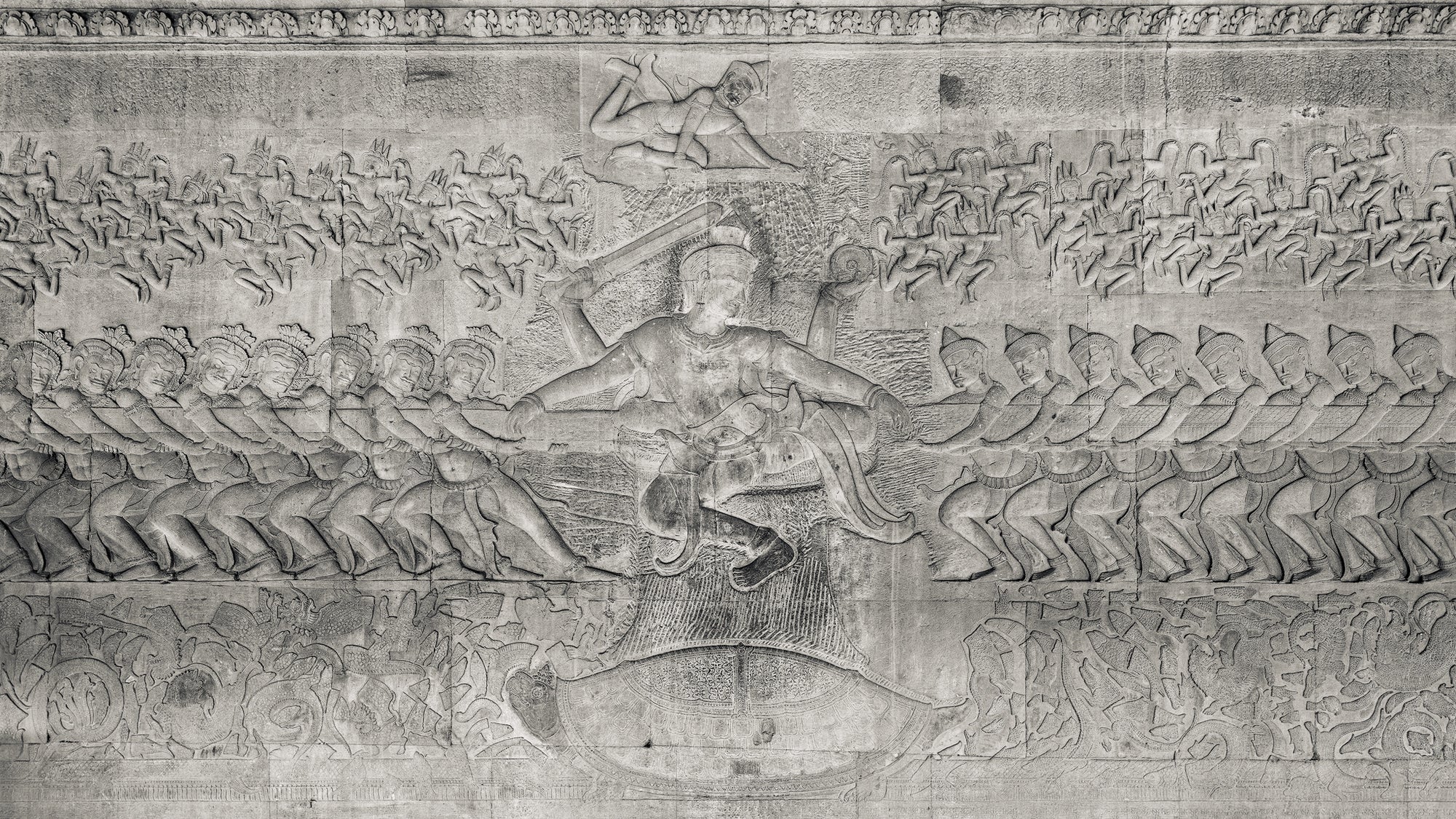 The Churning of the Ocean of Milk at Angkor&nbsp;Wat Temple, Part I: The Myth