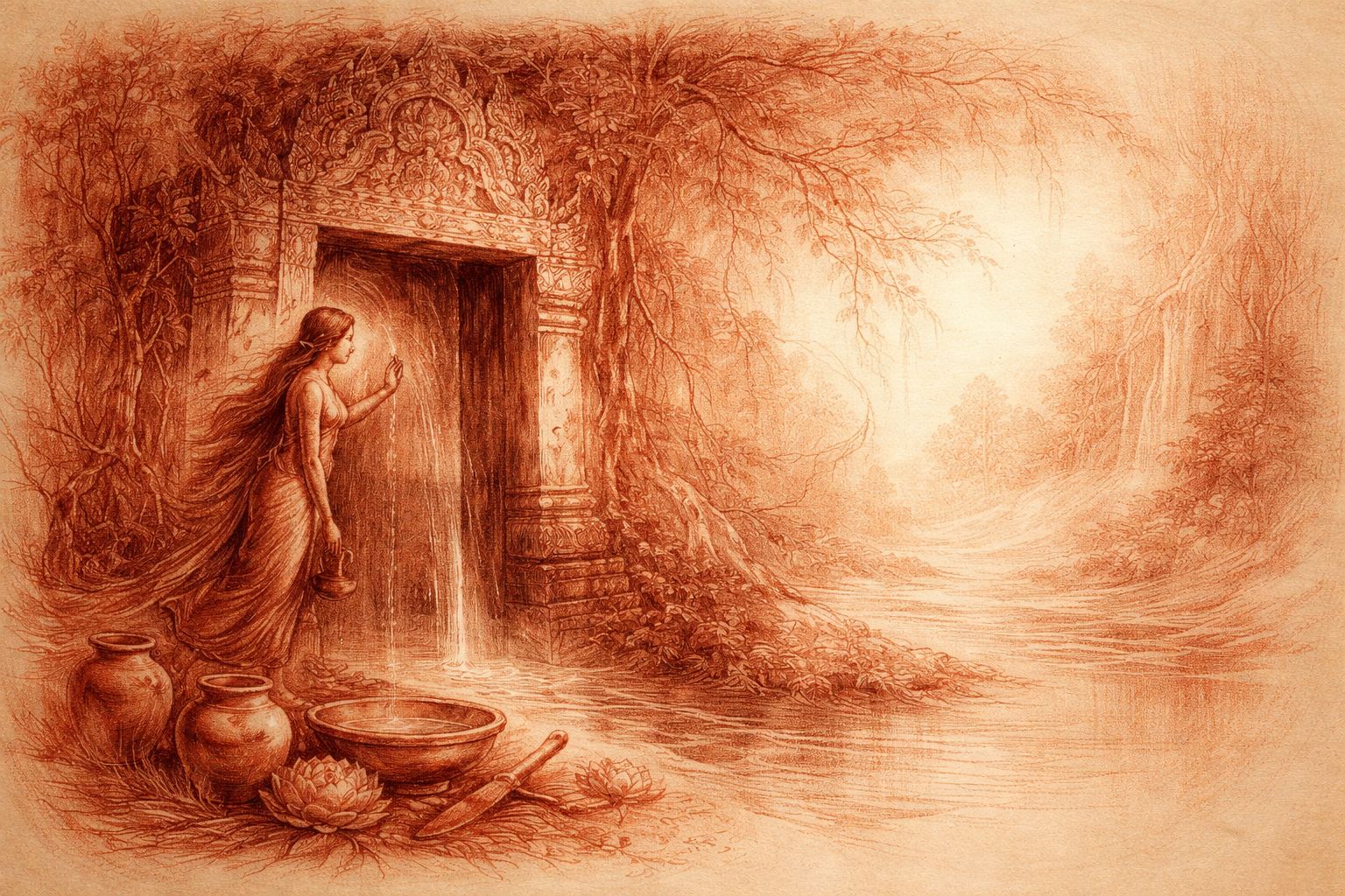 Salt-Wife at the Rain Gate