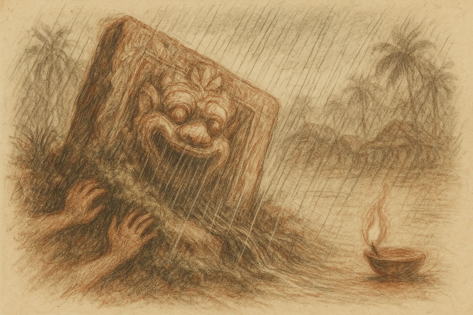 The First Rain of the Monsoon