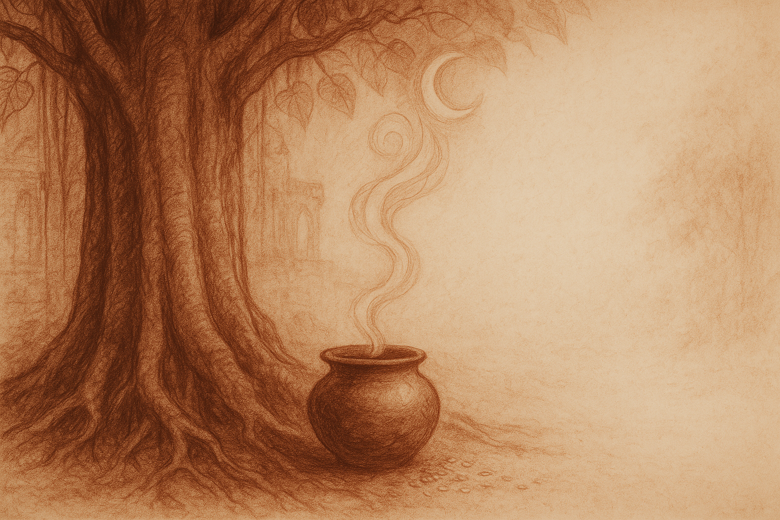 The Rice Pot That Talked Beneath the Bodhi Tree