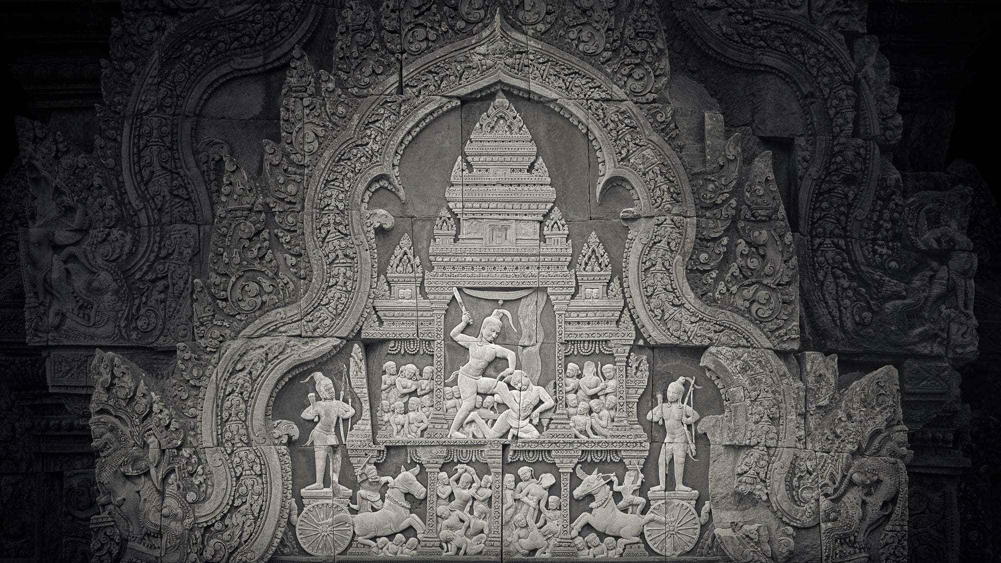 The Bas-Reliefs of Angkor