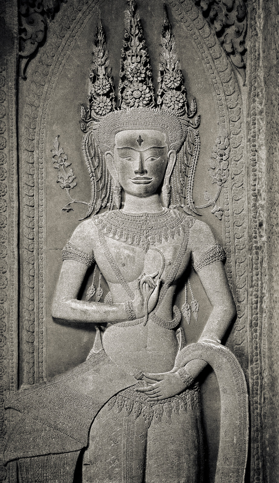 Apsara II, Angkor Wat Temple, Cambodia. 2020 by Lucas Varro