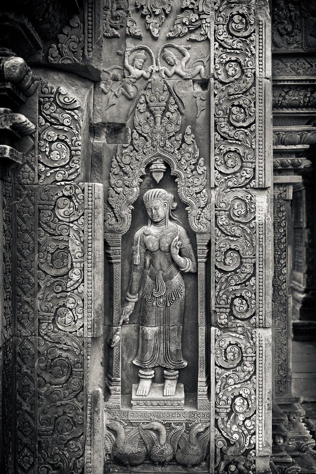 Apsara II, Banteay Srei Temple, Angkor, Cambodia. 2022