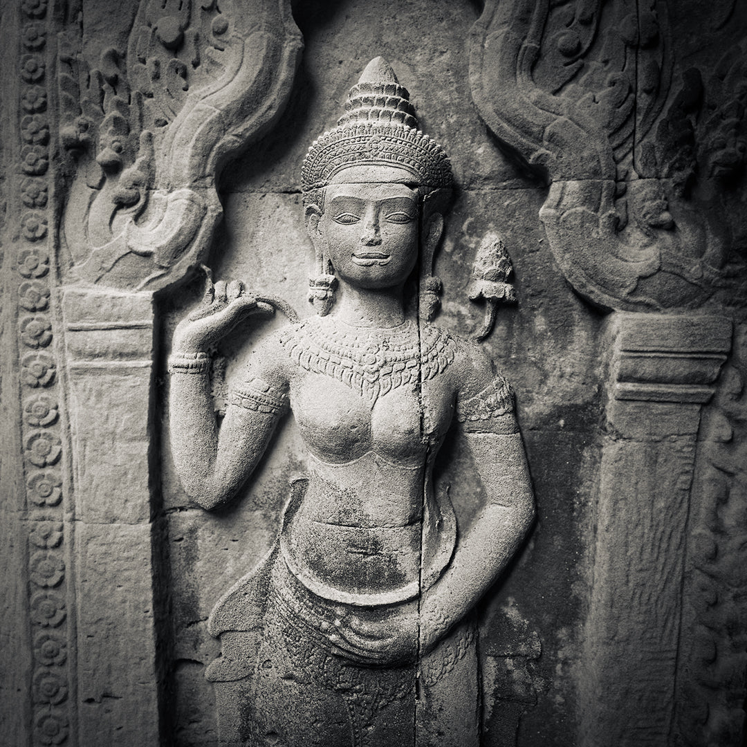 Apsara, Study 21, Preah Khan Temple, Angkor, Cambodia. 2024