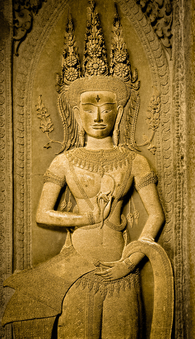 Apsara, Study 24, Angkor Wat Temple, Cambodia. 2020