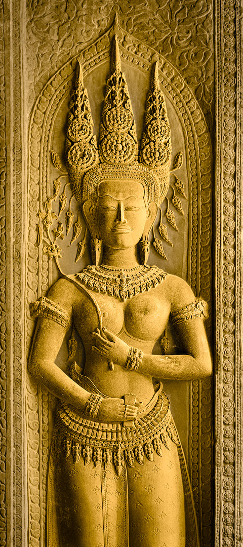 Apsara, Study 26, Angkor Wat Temple, Cambodia. 2022