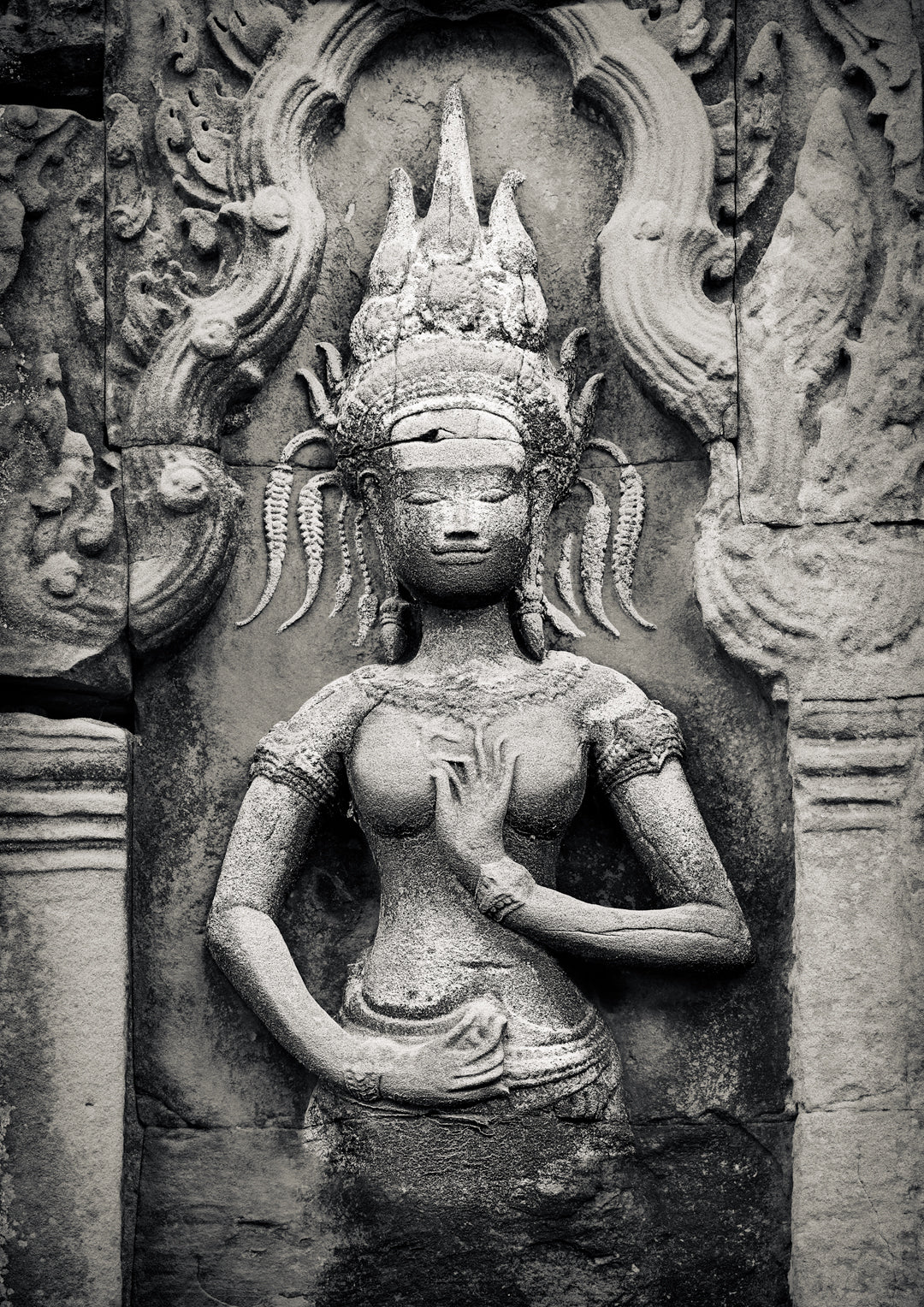 Apsara III, Ta Prohm Temple, Angkor, Cambodia. 2021 by Lucas Varro