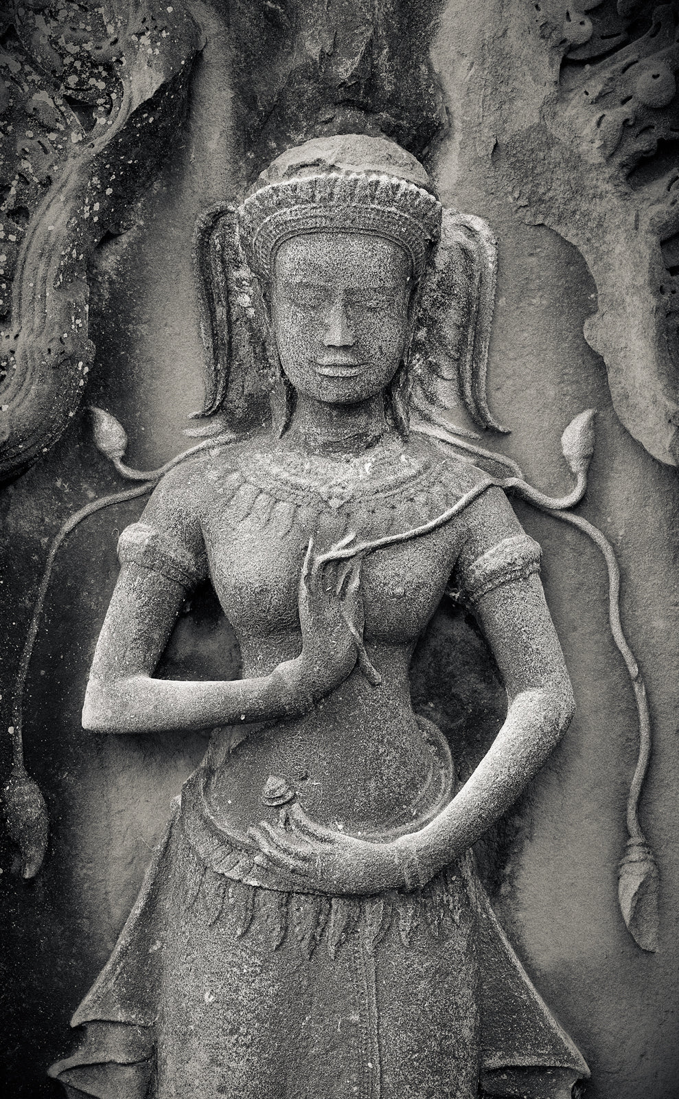 Angel Apsara, Ta Prohm Temple, Angkor, Cambodia. 2021