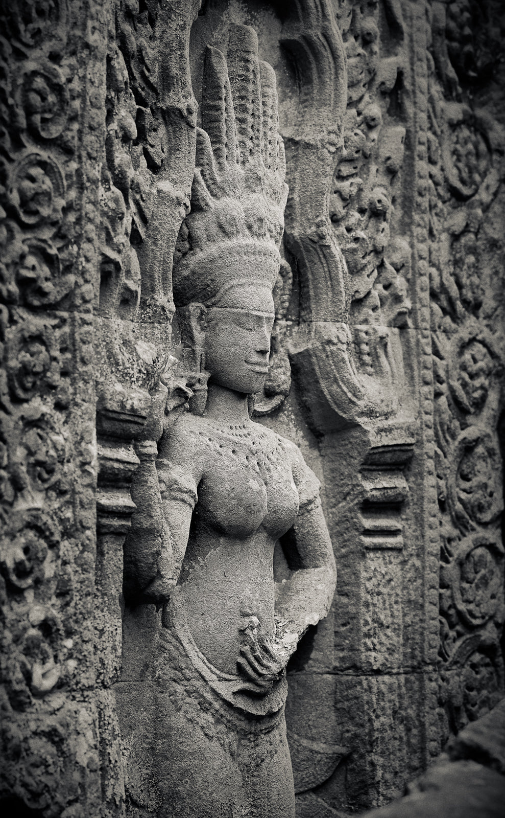 Apsara II, Ta Prohm Temple, Angkor, Cambodia. 2021 by Lucas Varro