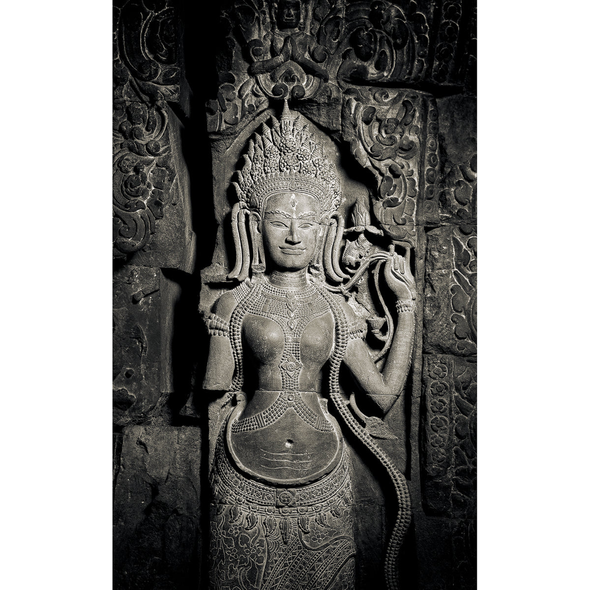 Queen Indradevi, Preah Khan Temple, Angkor, Cambodia. 2021