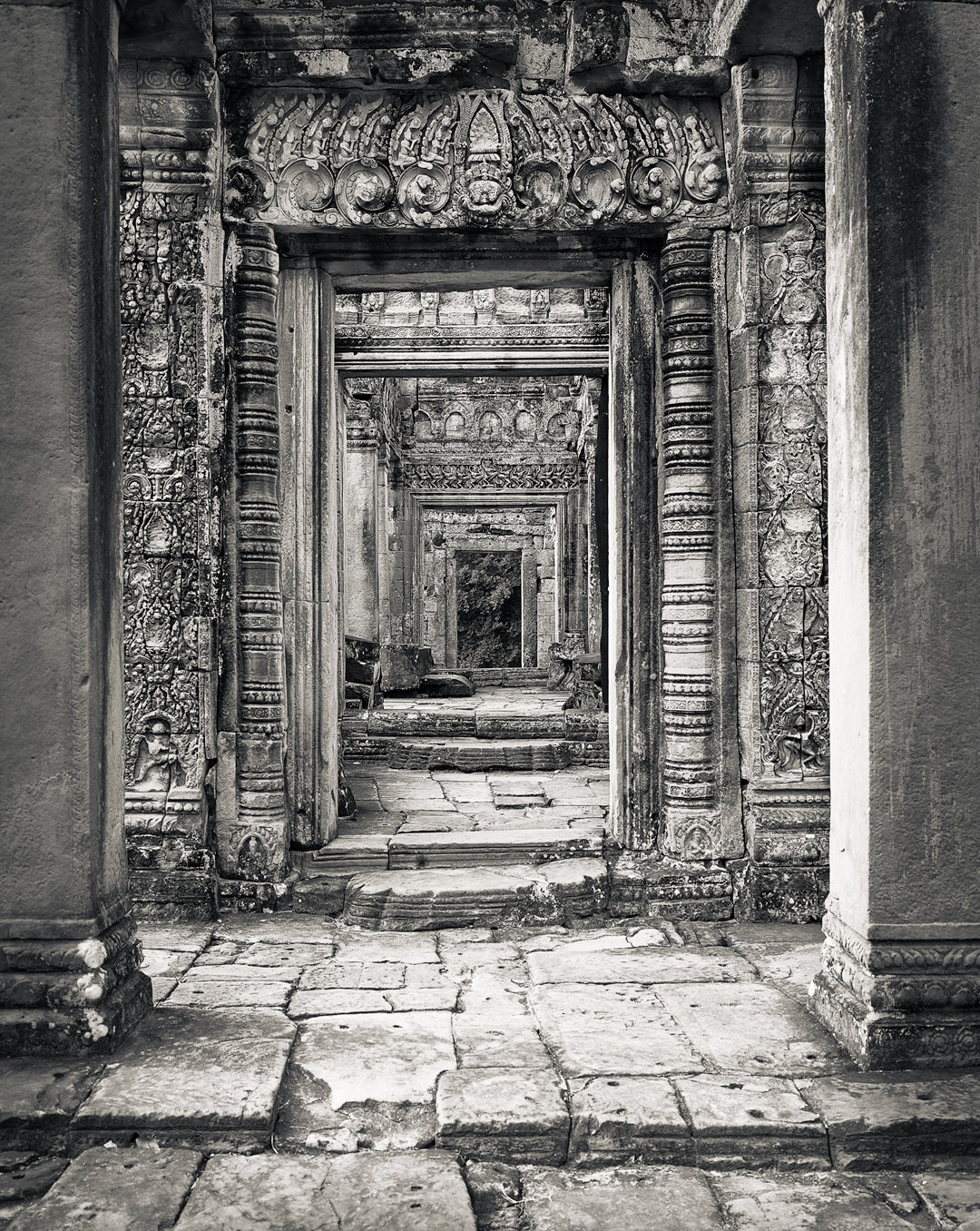 Hall of Dancers, Study II, Preah Khan Temple, Angkor, Cambodia. 2022