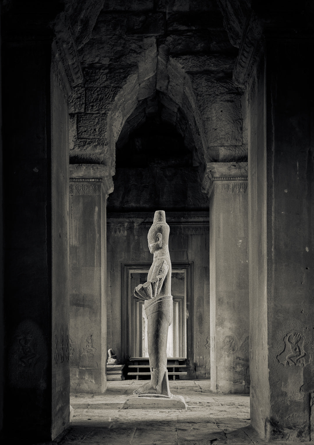 Ten-Armed God, Study I, Angkor Wat Temple, Cambodia. 2021