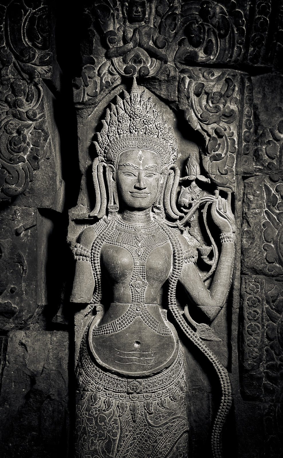 Queen Indradevi, Preah Khan Temple, Angkor, Cambodia. 2021 by Lucas Varro