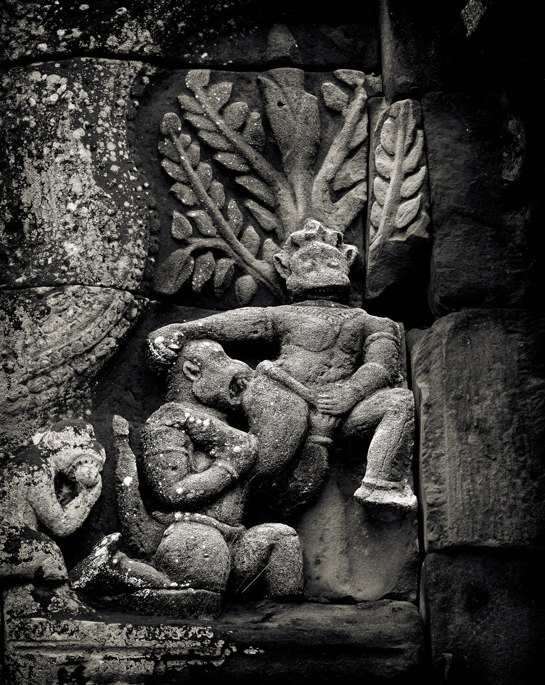 Valin Attacked by Sugriva, Banteay Samre Temple, Angkor, Cambodia. 2022 by Lucas Varro