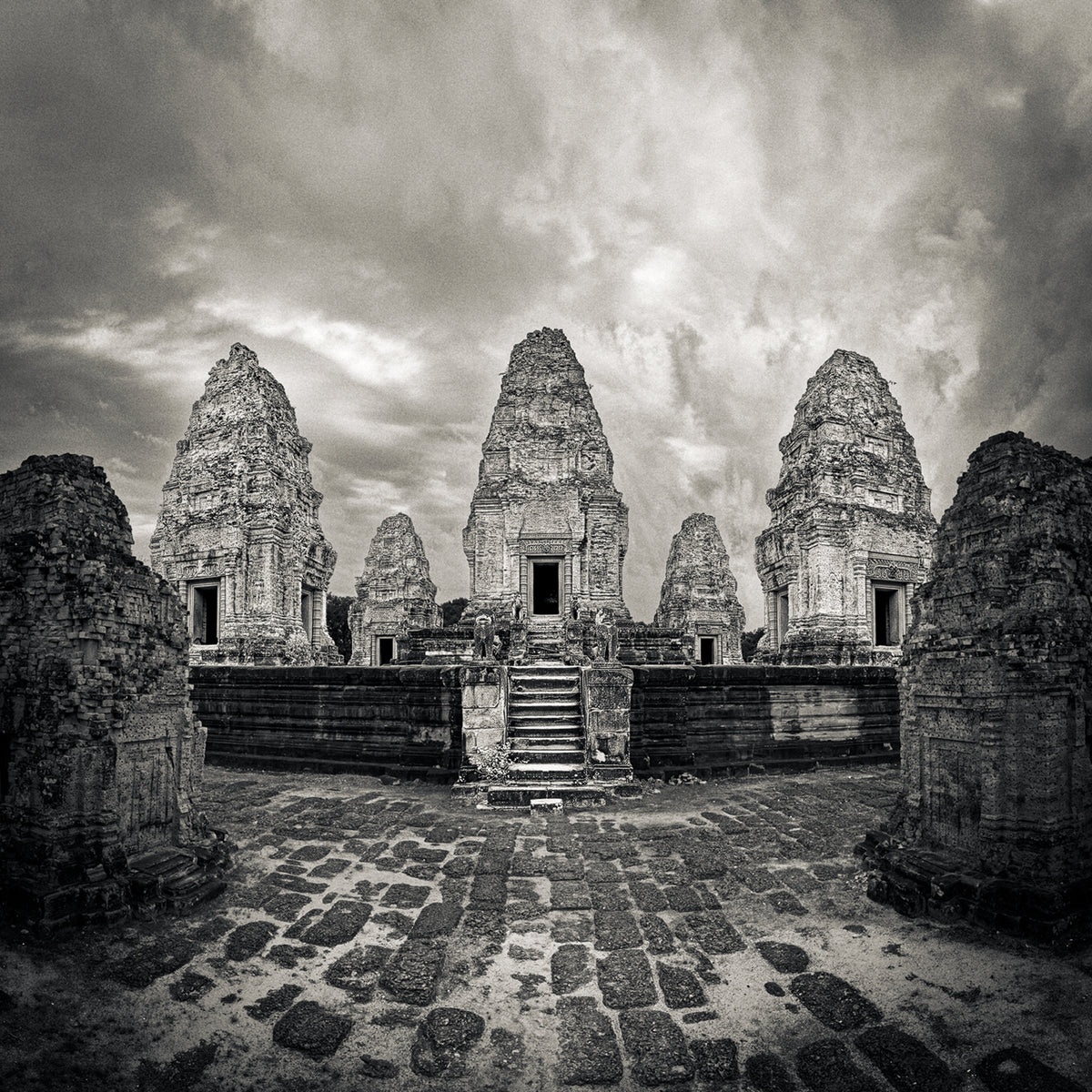 East Mebon Temple, Study I,  Angkor, Cambodia. 2021
