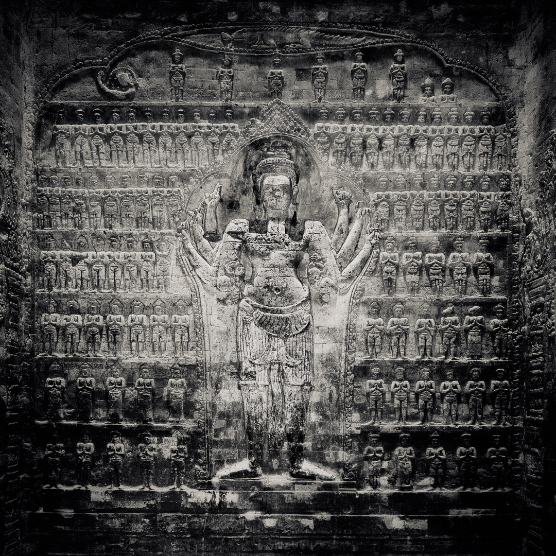 Eight-Armed Vishnu, Prasat Kravan, Angkor, Cambodia. 2021 by Lucas Varro