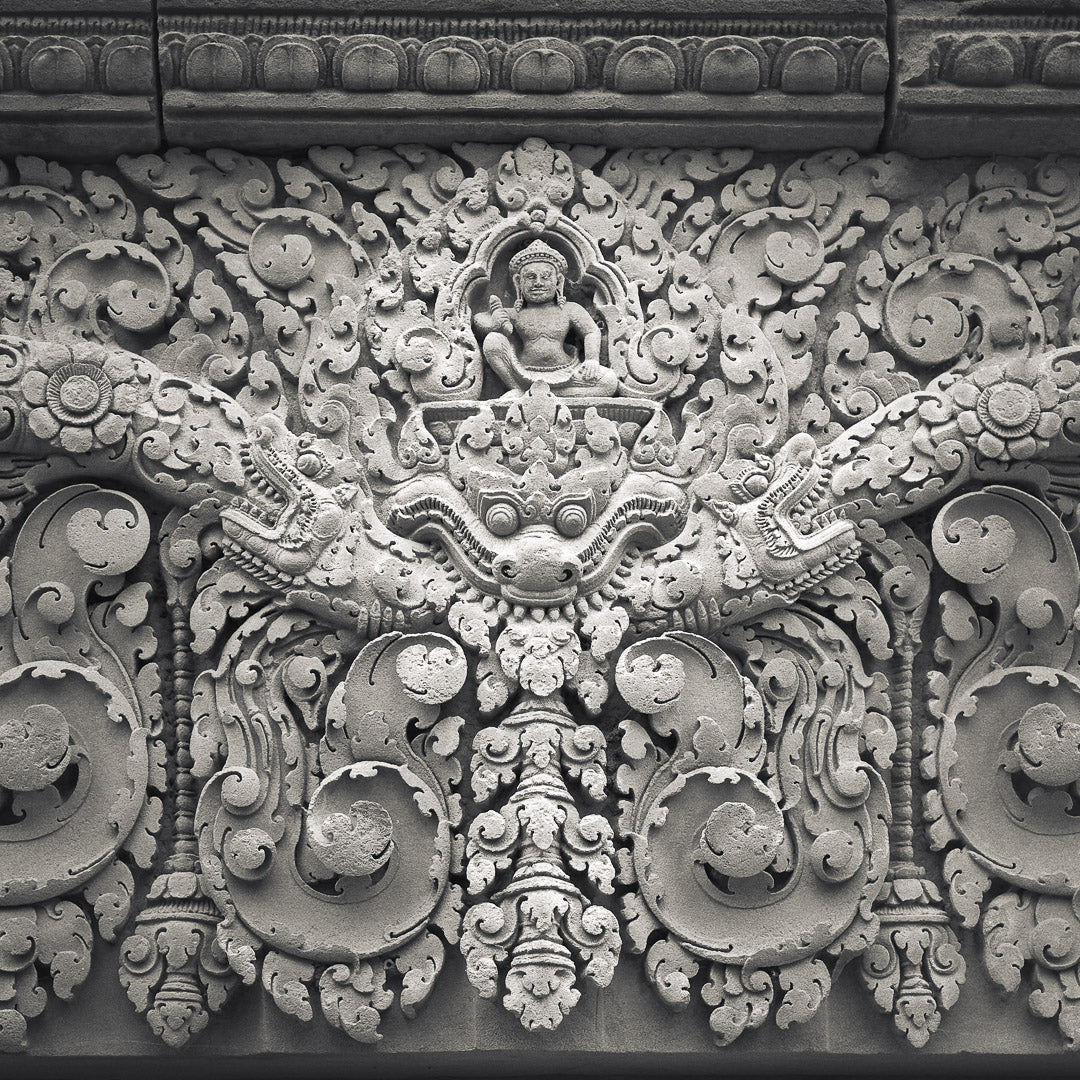 Lintel I, Banteay Srei Temple, Angkor. 2020