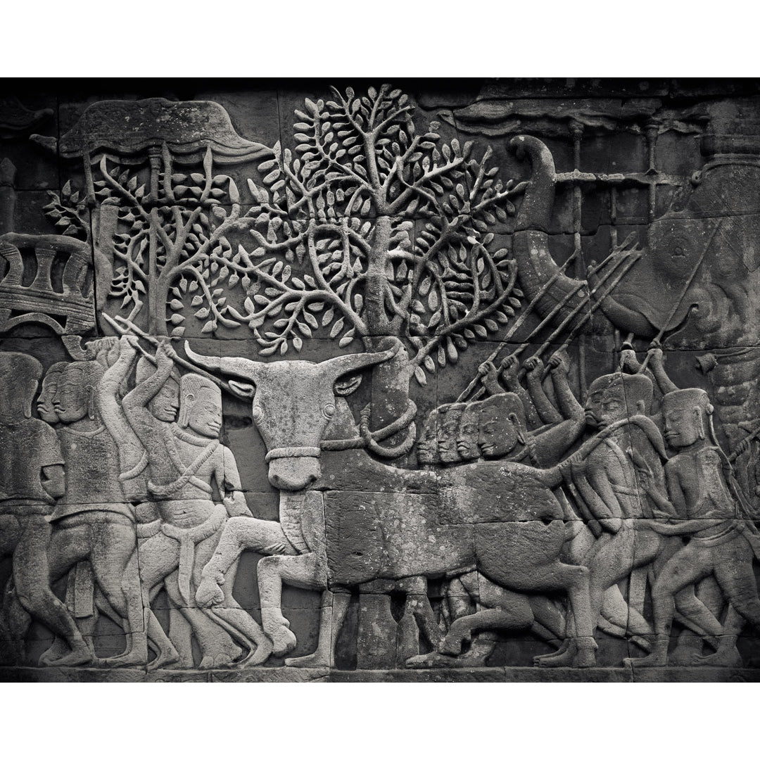 Sacrifice, The Bayon, Angkor, Cambodia. 2021 by Lucas Varro
