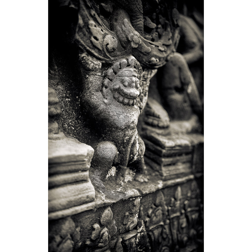 Simha Atlas, Preah Khan Temple, Angkor, Cambodia. 2022 by Lucas Varro