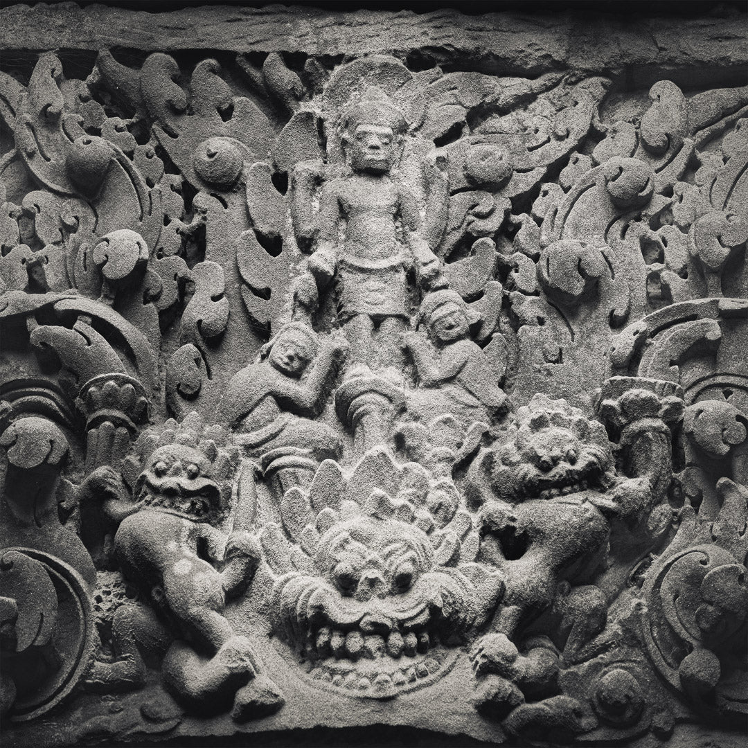 Standing God, Preah Khan, Angkor, Cambodia. 2020 by Lucas Varro