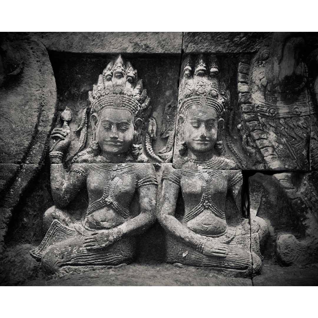 Terrace of the Leper King II, Angkor Thom, Cambodia. 2021 by Lucas Varro