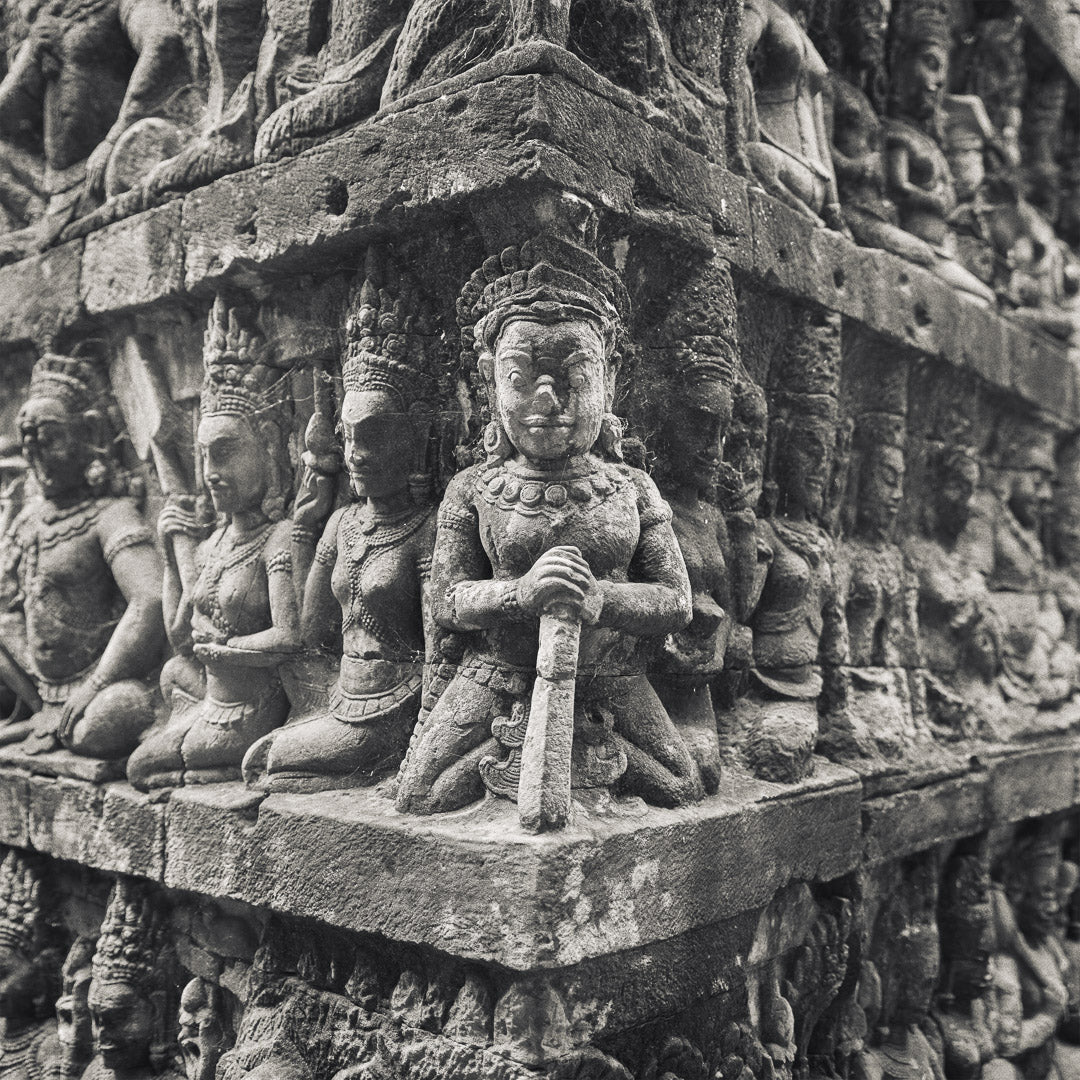 Terrace of the Leper King I, Angkor Thom, Cambodia. 2020 by Lucas Varro