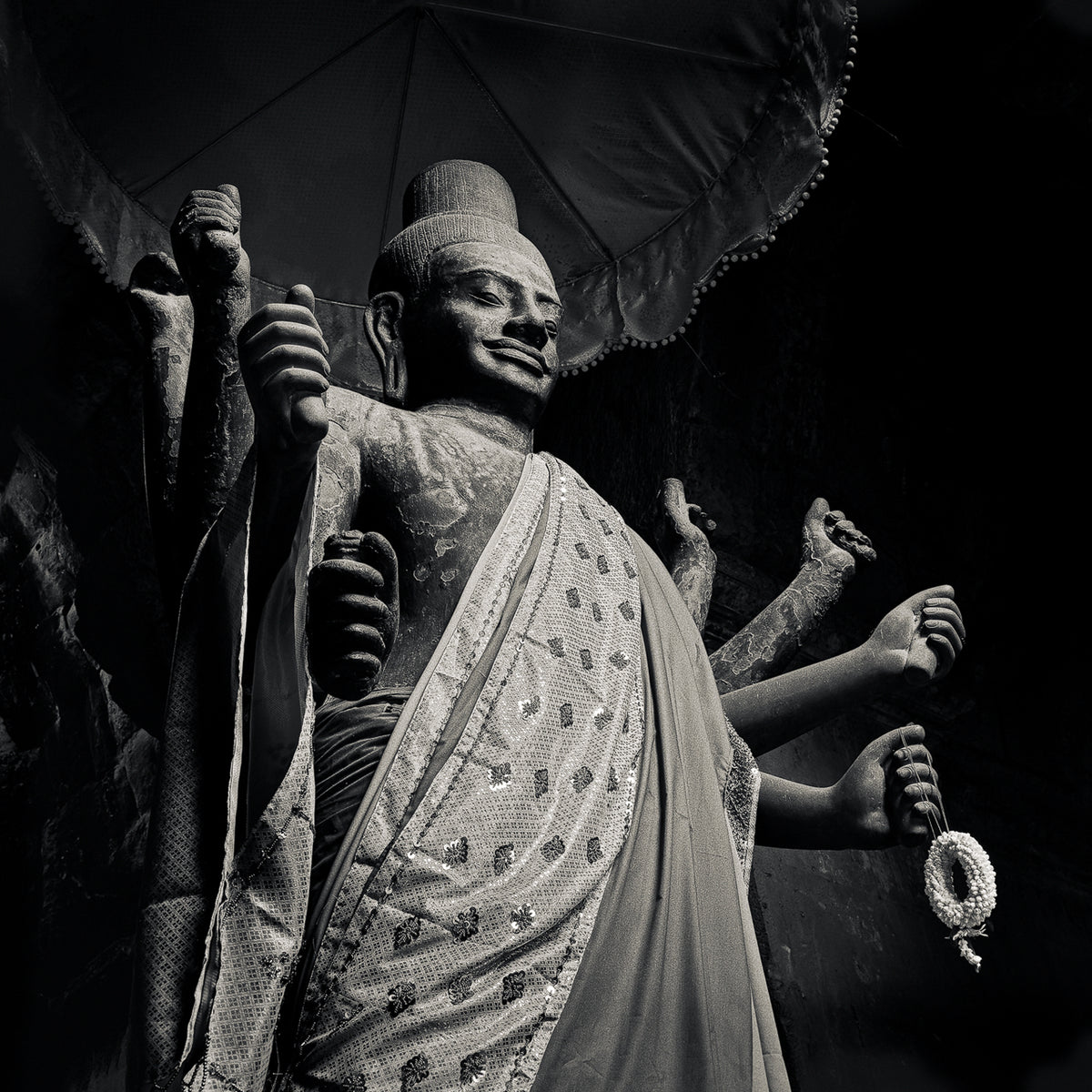 Ta Reach Vishnu, Study I, Angkor Wat Temple, Cambodia. 2020
